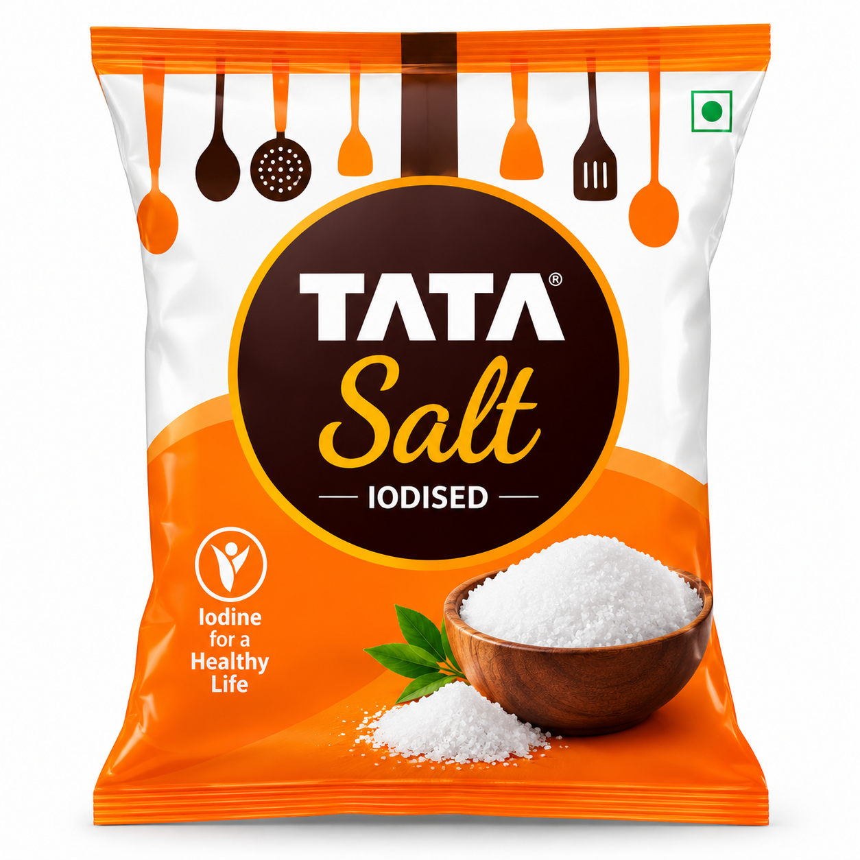 Tata Salt 1 Kg, Iodised Namak, Vacuum Evaporated, Salt in Fresh