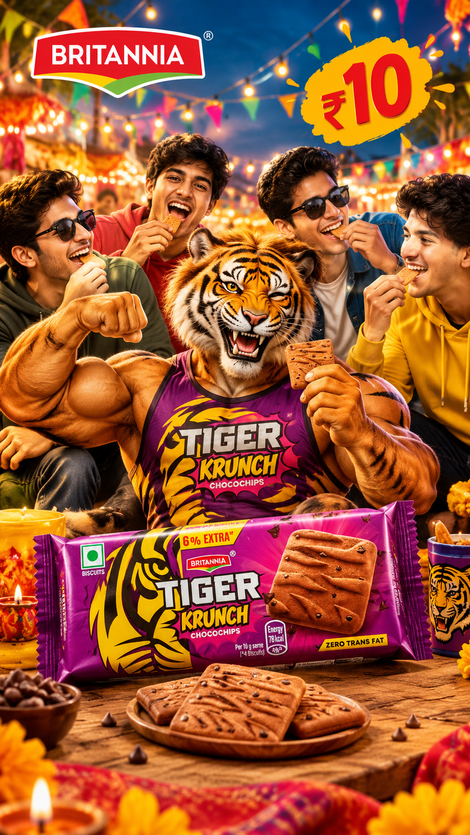 Tiger Crunch - Britannia